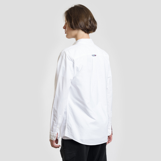 Мужская рубашка Tommy Jeans Classics Oxford Classic White