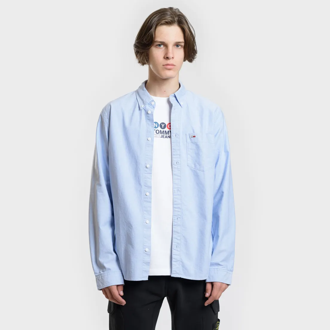 Tommy Jeans Мужская рубашка Classics Oxford