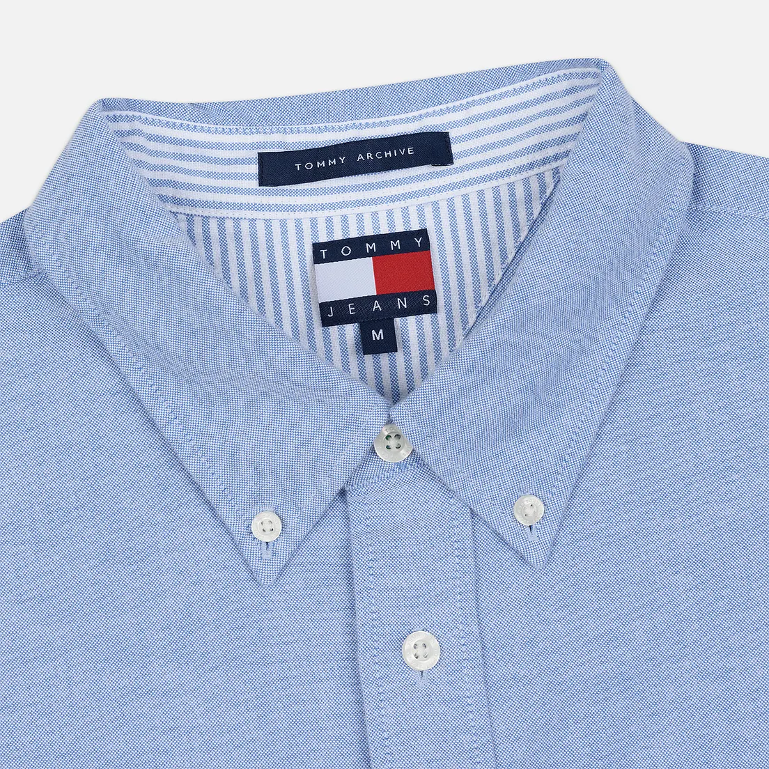 Tommy Jeans Мужская рубашка Flag Denim