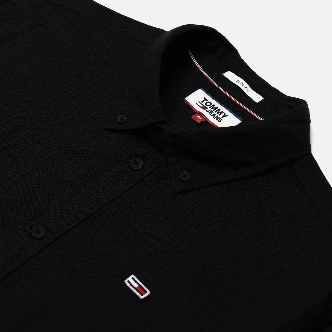 Tommy Jeans Мужская рубашка Stretch Oxford