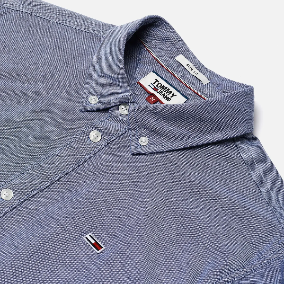 Tommy Jeans Мужская рубашка Stretch Oxford