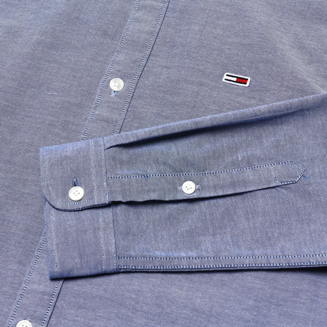 Tommy Jeans Мужская рубашка Stretch Oxford
