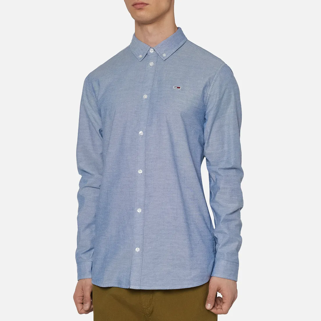 Tommy Jeans Мужская рубашка Stretch Oxford