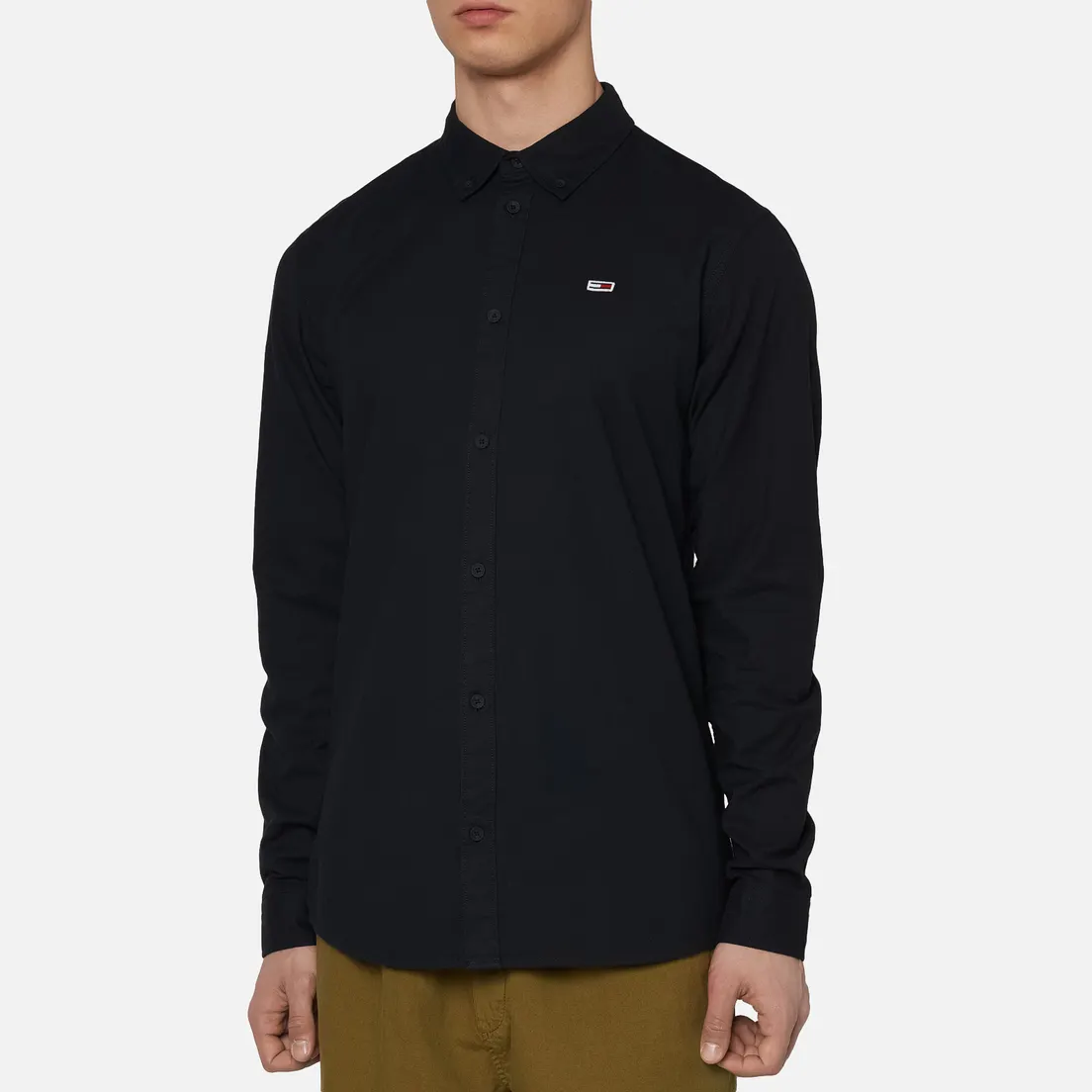 Tommy Jeans Мужская рубашка Stretch Oxford