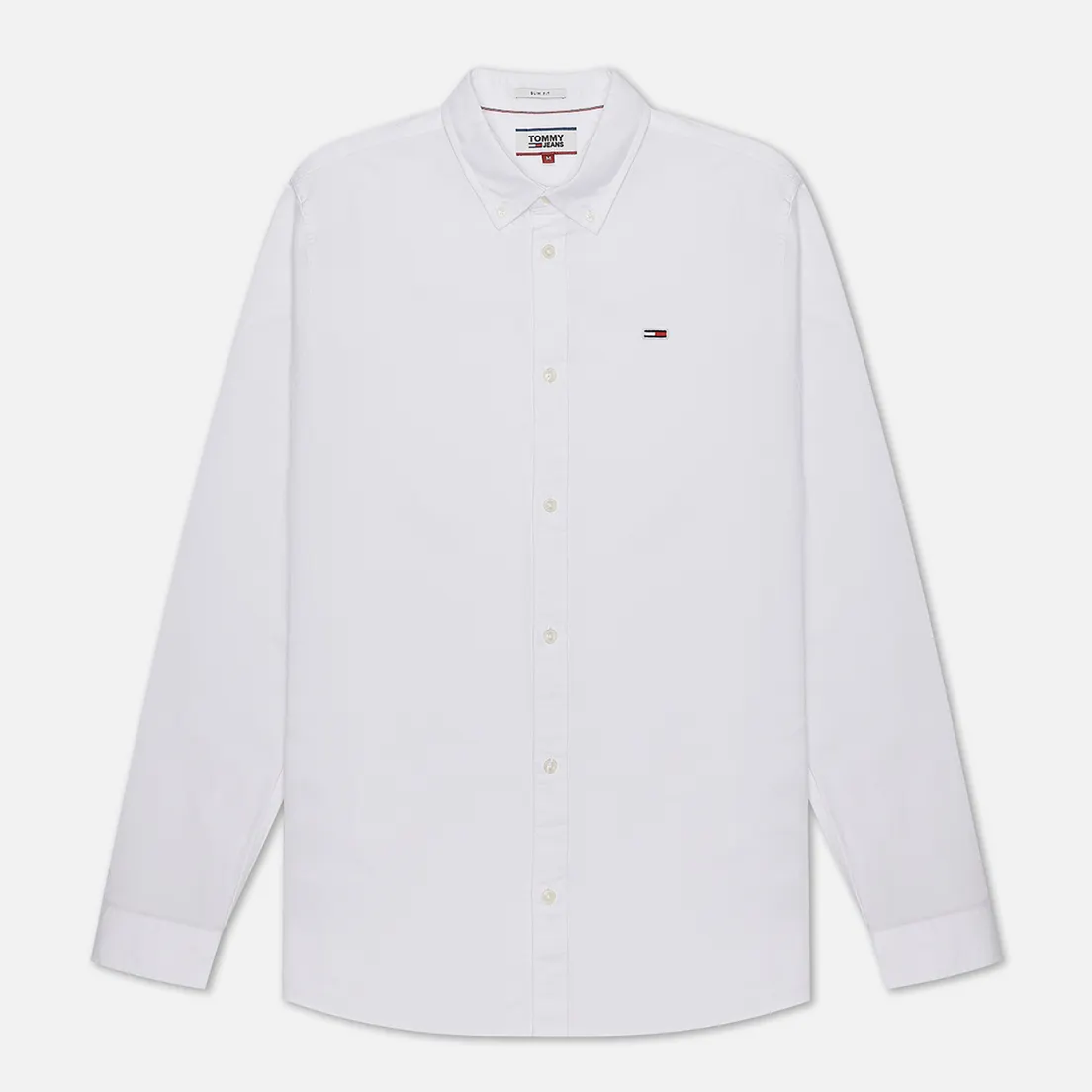 Tommy Jeans Мужская рубашка Stretch Oxford