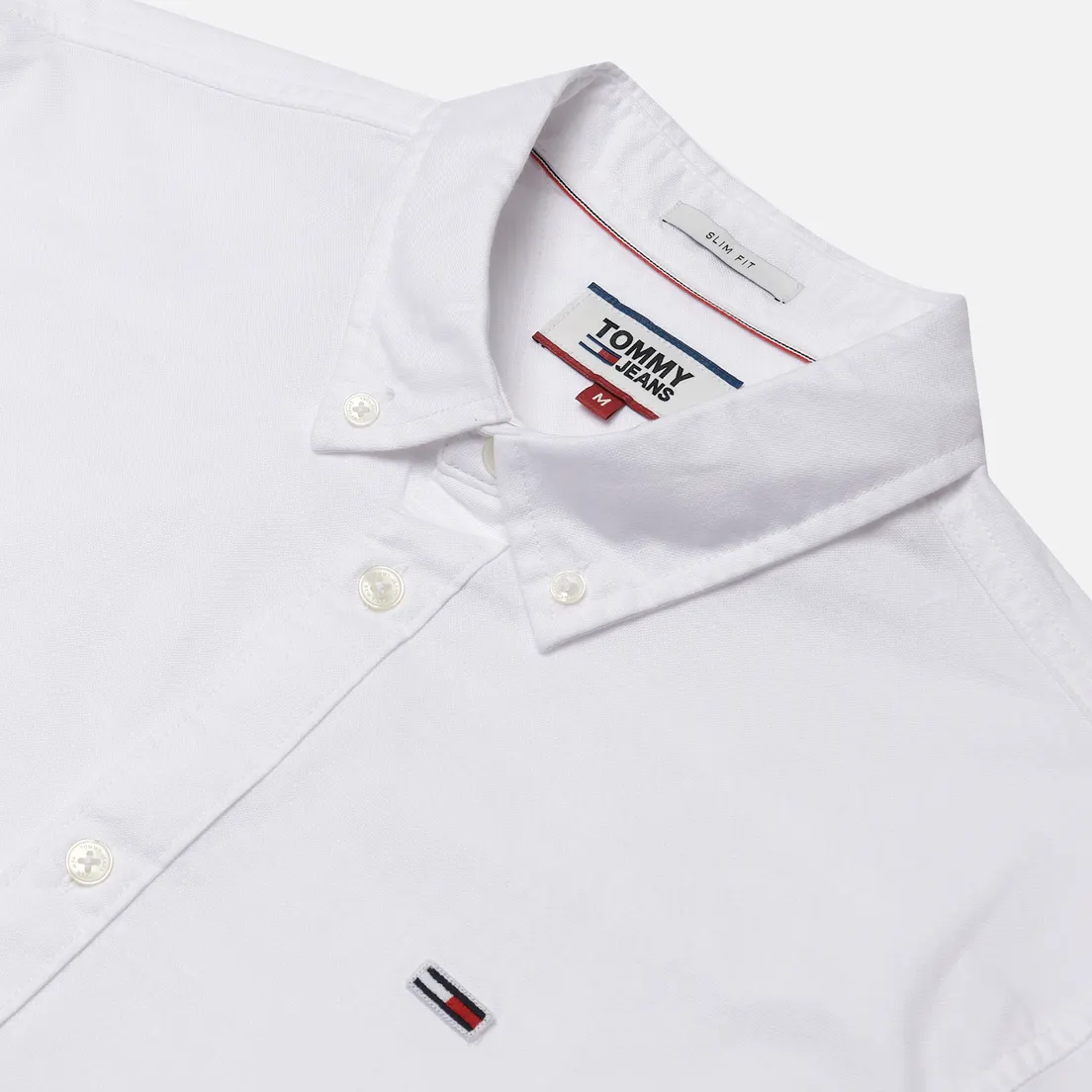 Tommy Jeans Мужская рубашка Stretch Oxford