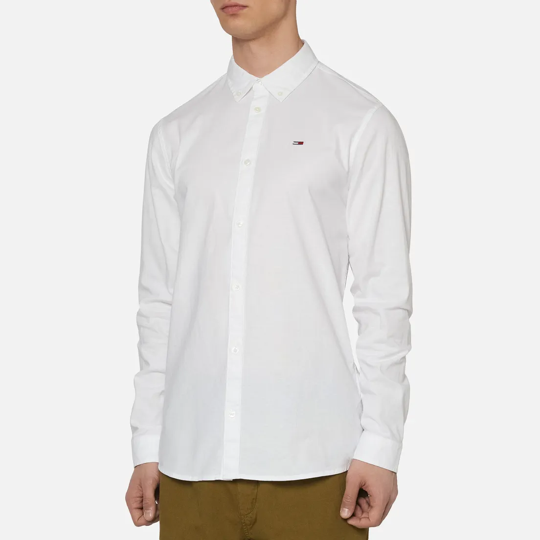Tommy Jeans Мужская рубашка Stretch Oxford