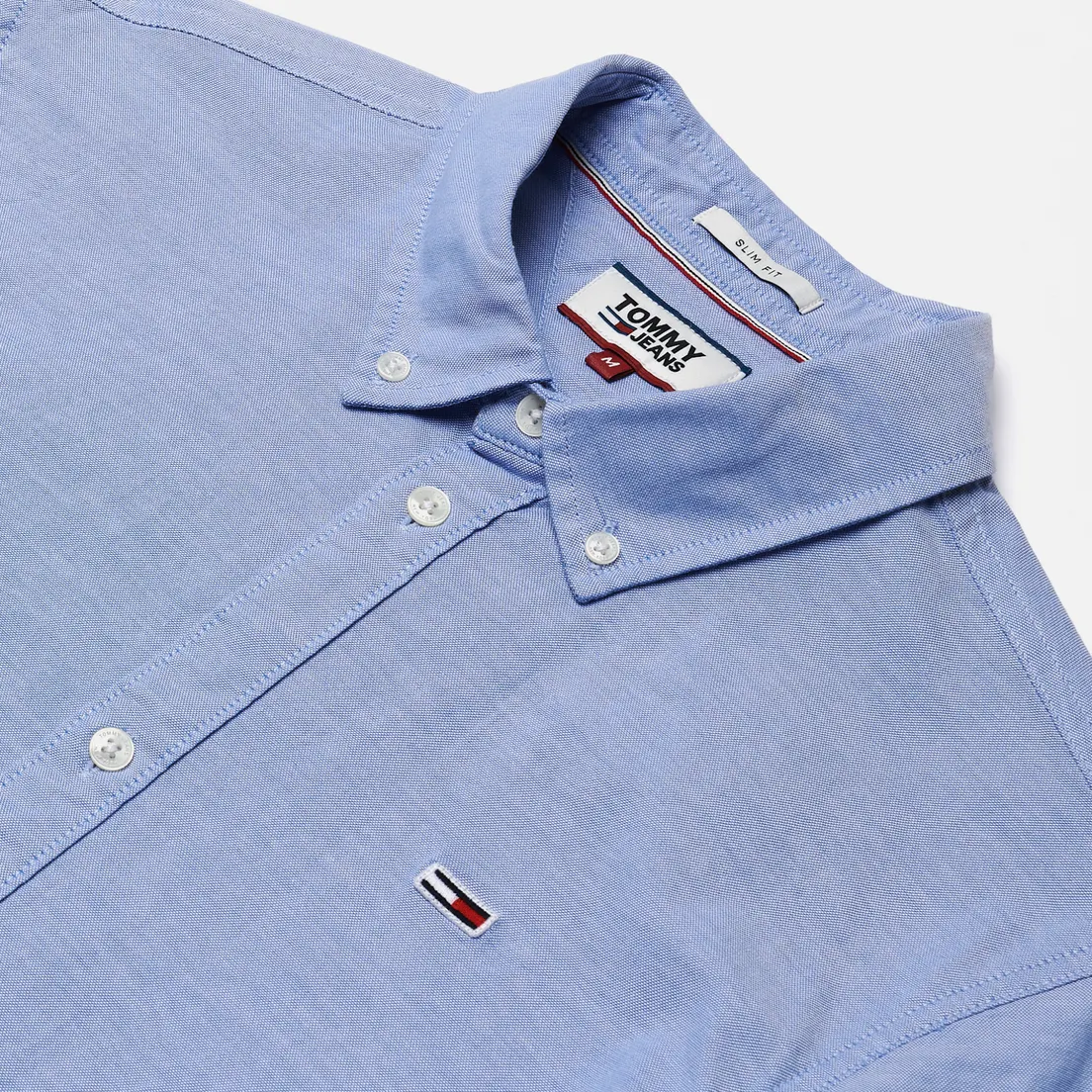 Tommy Jeans Мужская рубашка Stretch Oxford