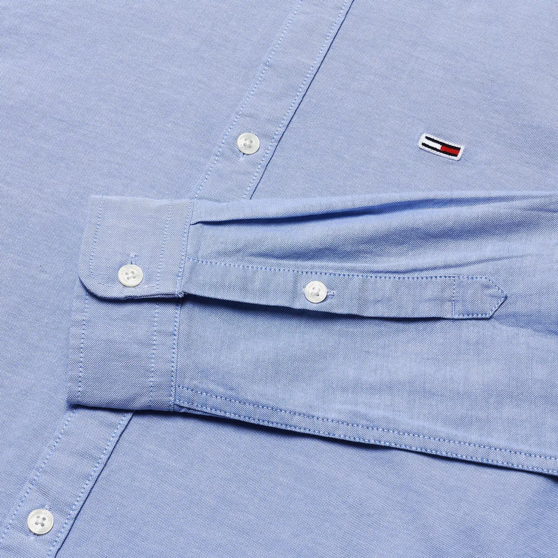 Tommy Jeans Мужская рубашка Stretch Oxford