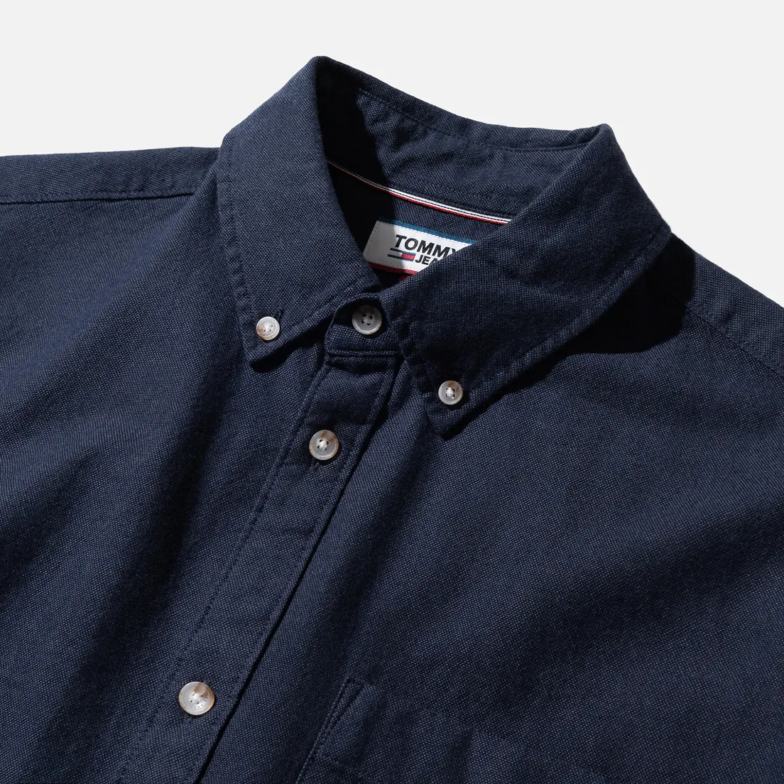Tommy Jeans Мужская рубашка Two Tone Oxford