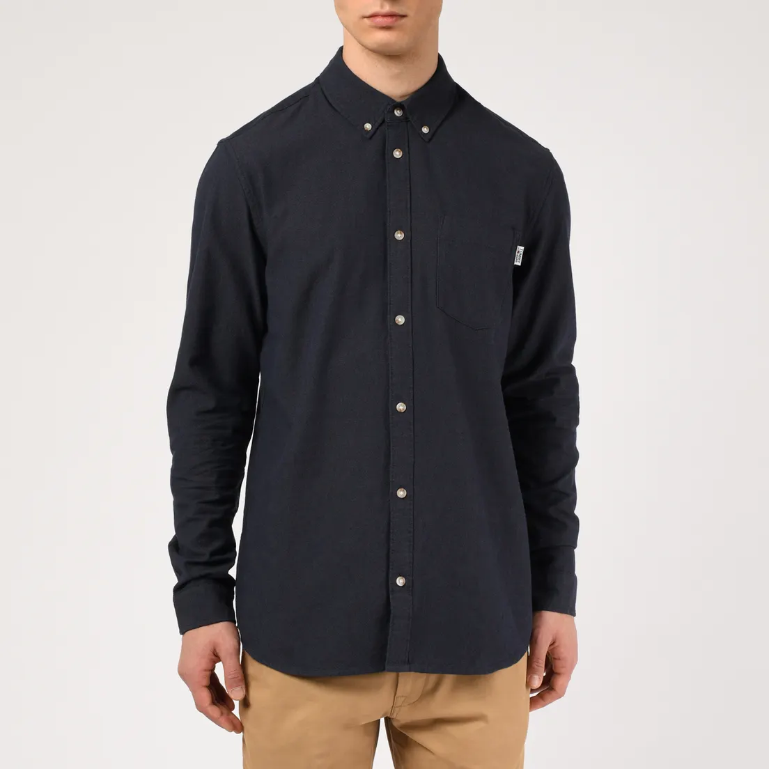 Tommy Jeans Мужская рубашка Two Tone Oxford