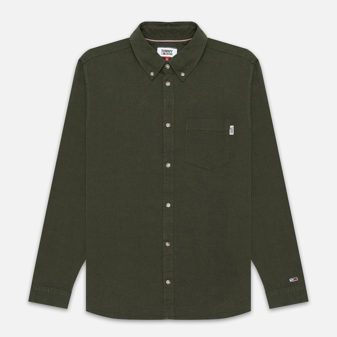 Tommy Jeans Мужская рубашка Two Tone Oxford