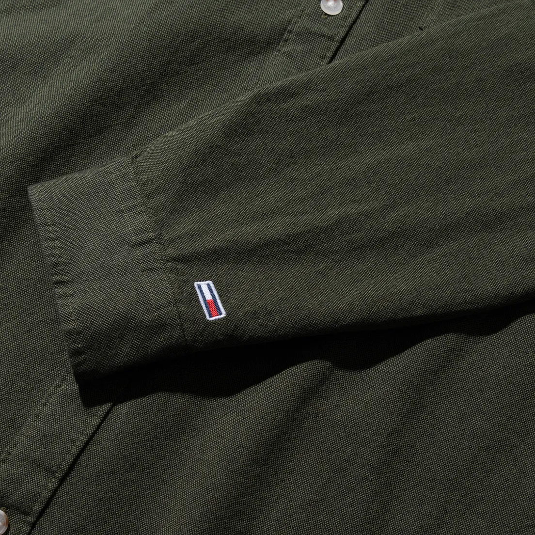 Tommy Jeans Мужская рубашка Two Tone Oxford