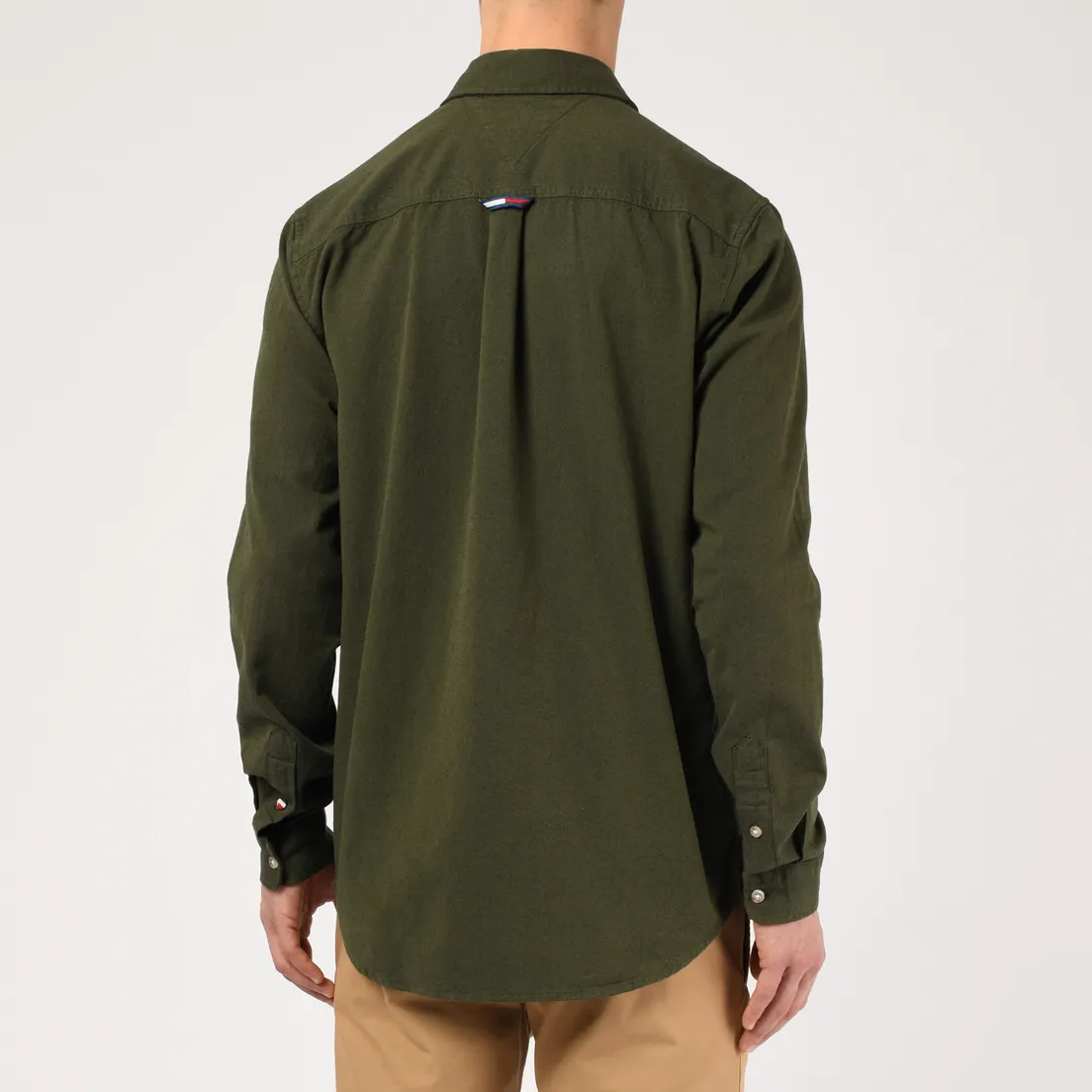 Tommy Jeans Мужская рубашка Two Tone Oxford