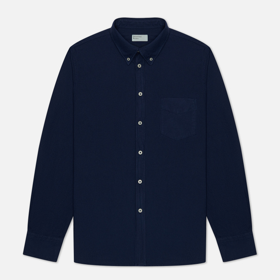Мужская рубашка Universal Works Everyday Oxford Blue Print