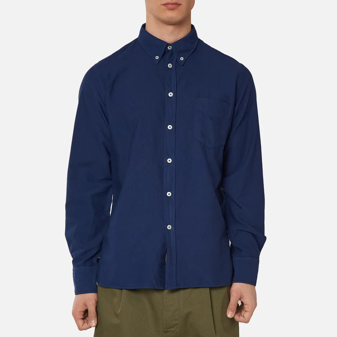 Universal Works Мужская рубашка Everyday Oxford