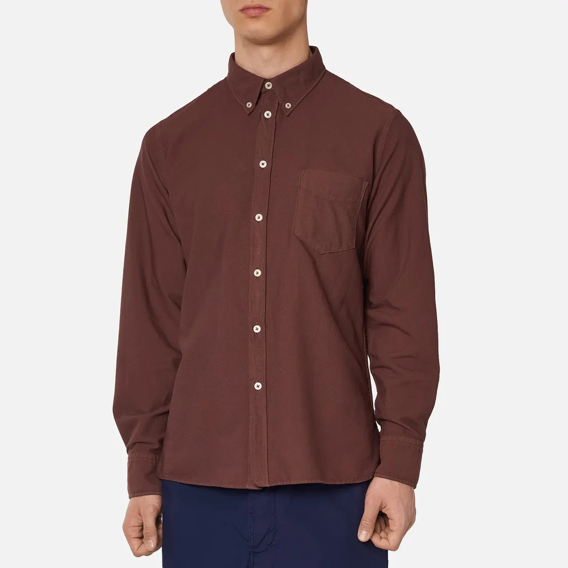 Universal Works Мужская рубашка Everyday Oxford