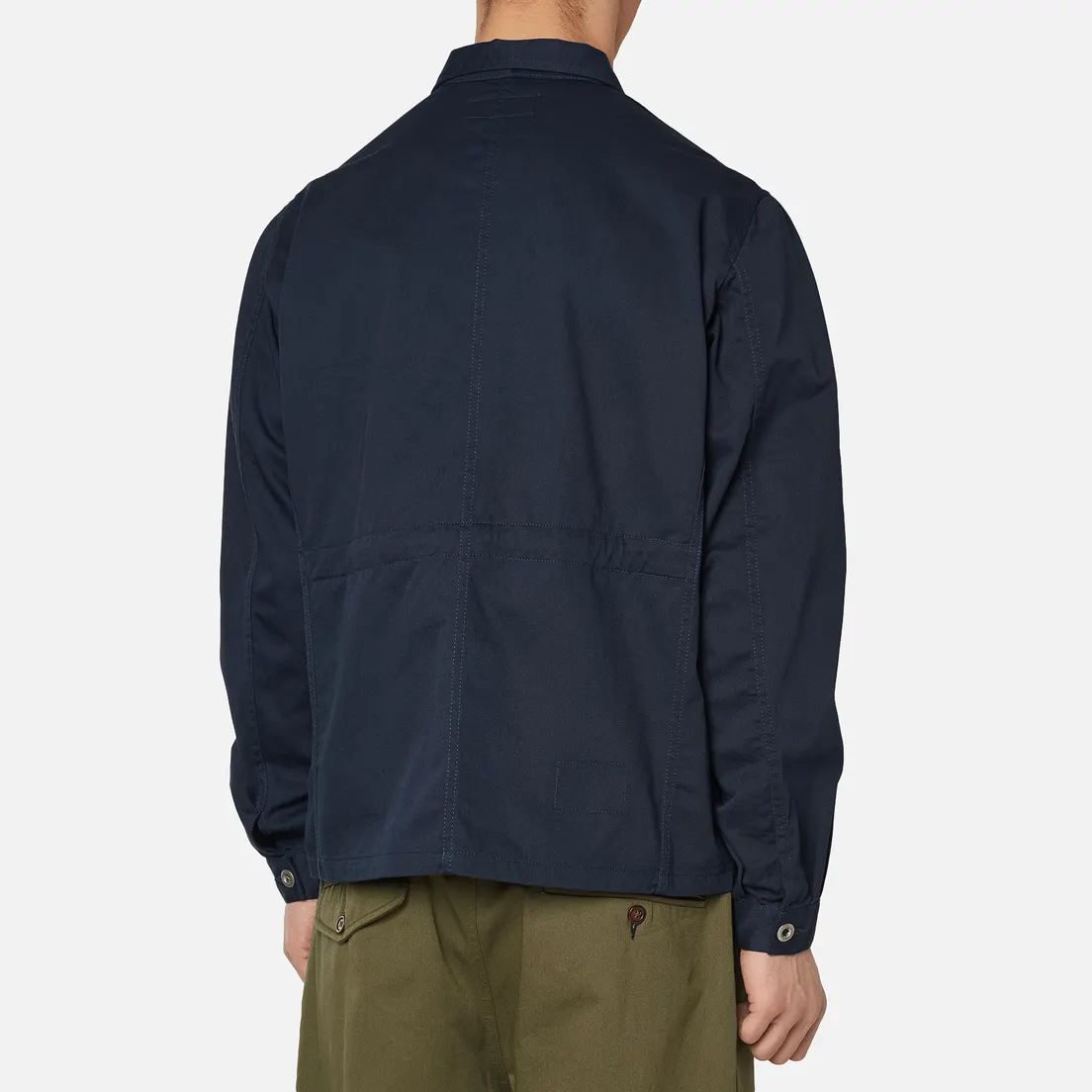 Universal Works Мужская рубашка MW Chore Overshirt Twill