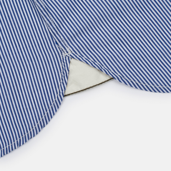 Мужская рубашка Universal Works Patch Fine Stripe Blue