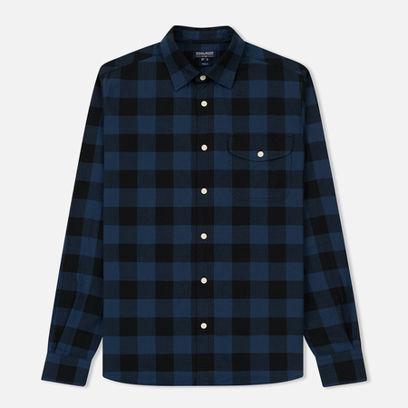 Мужская рубашка Woolrich Logger Navy Buffalo