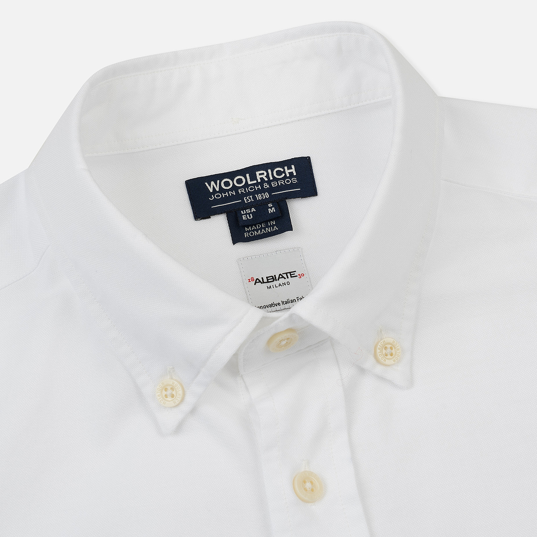 Woolrich Мужская рубашка Oxford