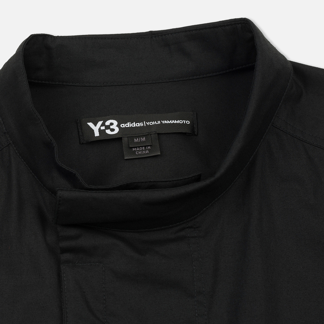 Y-3 Мужская рубашка Minimalist Zip