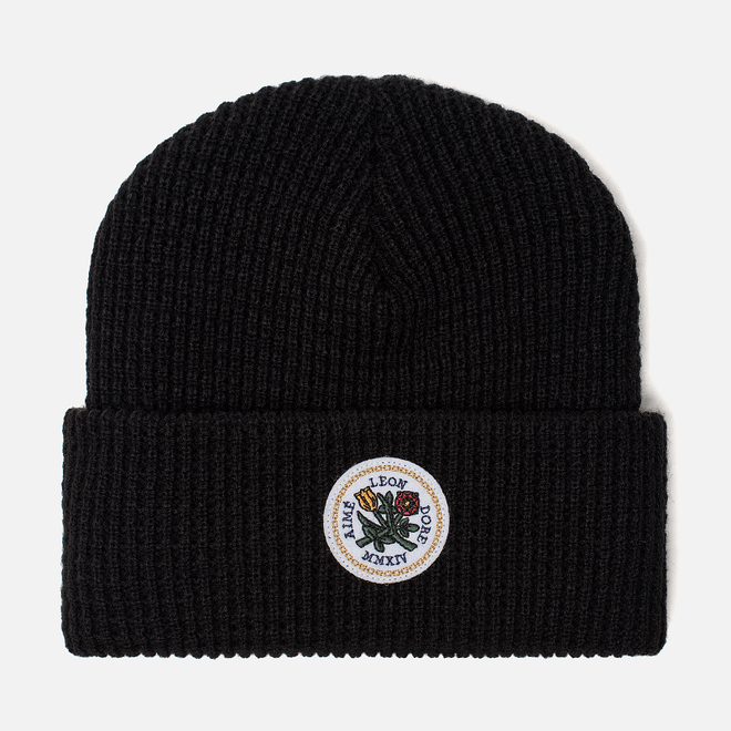 Шапка Aime Leon Dore Waffle Stitch Beanie Black