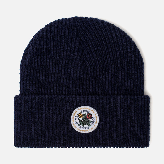 Шапка Aime Leon Dore Waffle Stitch Beanie Navy