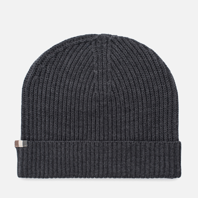 Шапка Aquascutum Rogue Beanie Charcoal Melange