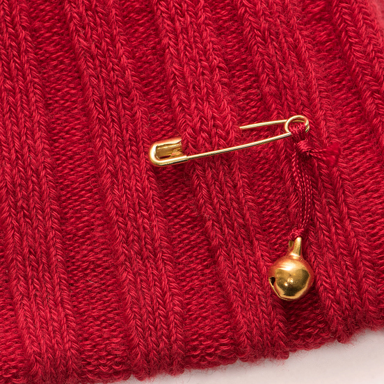 Шапка Blue Blue Japan J5666 Soft Acrylic Doubled Knit Red