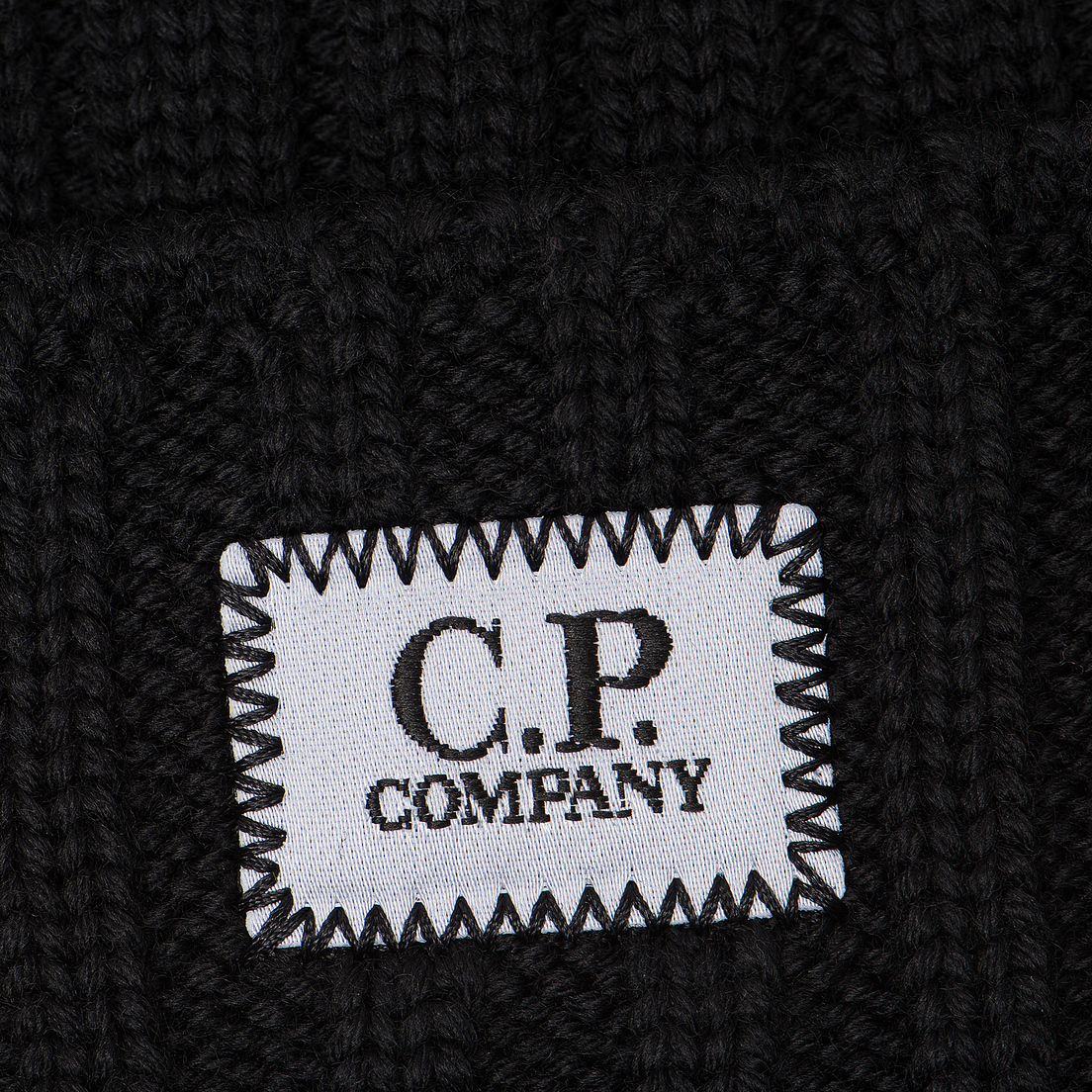 C.P. Company Шапка Wool Ribbed Logo
