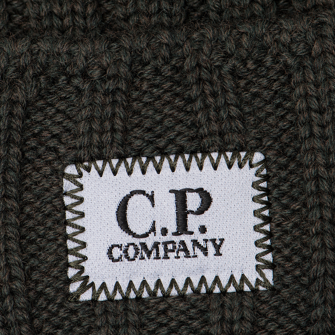 C.P. Company Шапка Wool Ribbed Logo