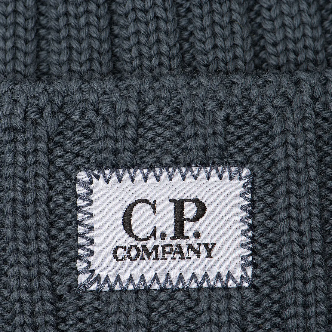 C.P. Company Шапка Wool Ribbed Logo