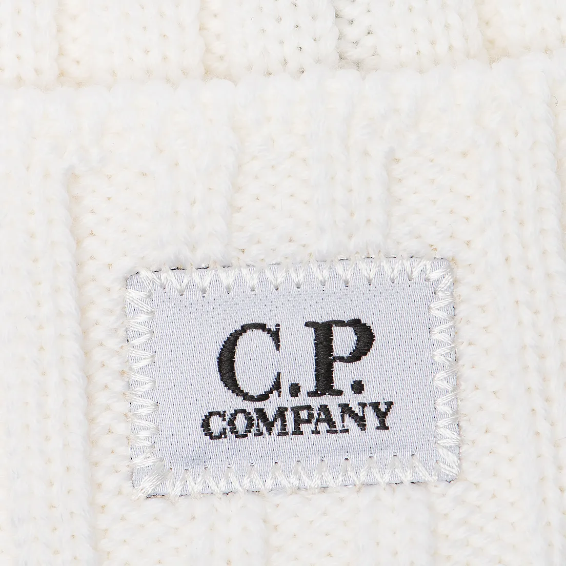 C.P. Company Шапка Wool Ribbed Logo