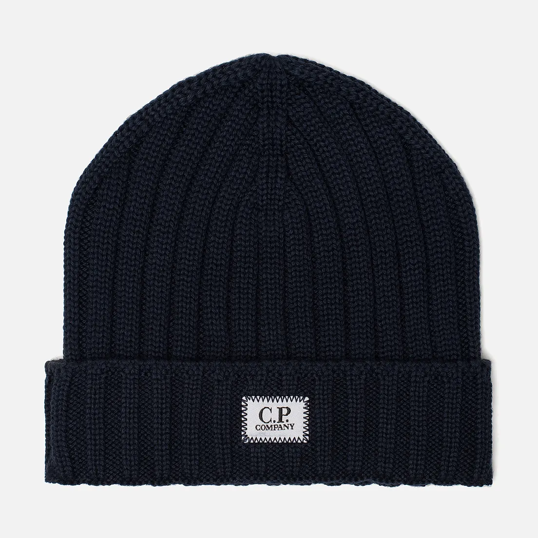 C.P. Company Шапка Wool Ribbed Logo