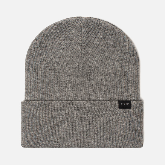 Шапка Edwin Kurt Beanie Grey Marl