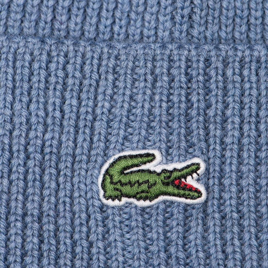 Шапка Lacoste Ribbed Wool Beanie Cruise