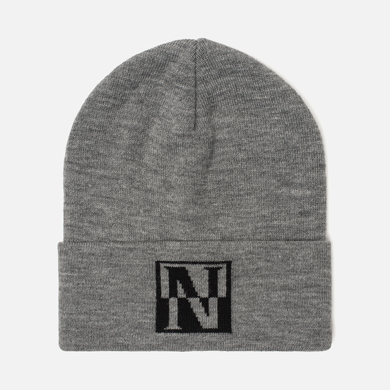 Шапка Napapijri Fal Medium Grey Melange