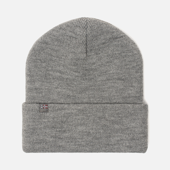 Шапка Napapijri Fulton Medium Grey Melange