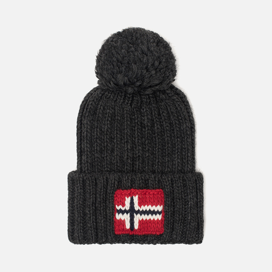 Шапка Napapijri Semiury 1 Dark Grey Melange