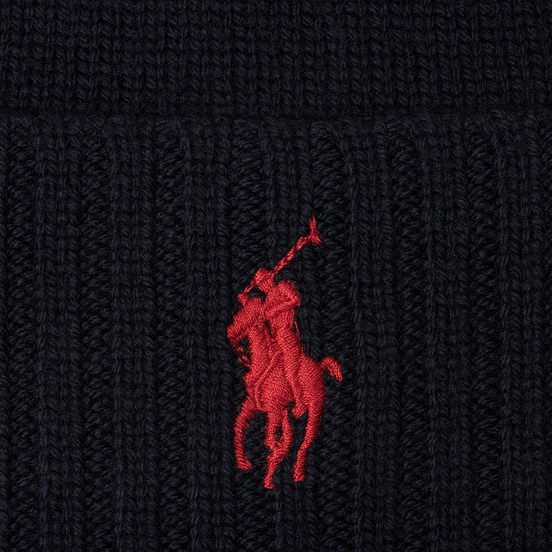 Шапка Polo Ralph Lauren Merino Wool Hunter Navy