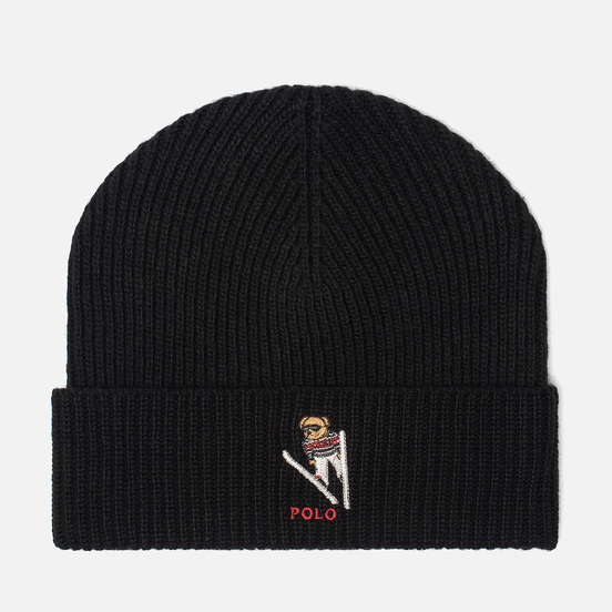 Шапка Polo Ralph Lauren Ski Bear Acrylic Blend Black
