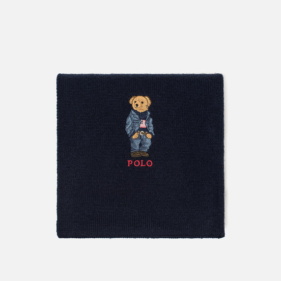 Шарф Polo Ralph Lauren SW Bear Acrylic Blend Hunter Navy
