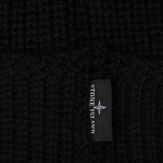 Шапка Stone Island Small Stone Island Star Embroidered Black