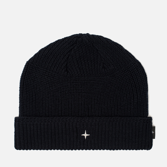 Шапка Stone Island Small Stone Island Star Embroidered Navy Blue