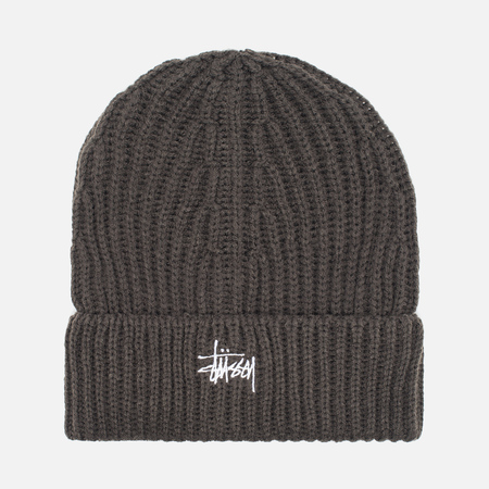 Шапка Stussy Basic Stock Cuff Beanie Olive