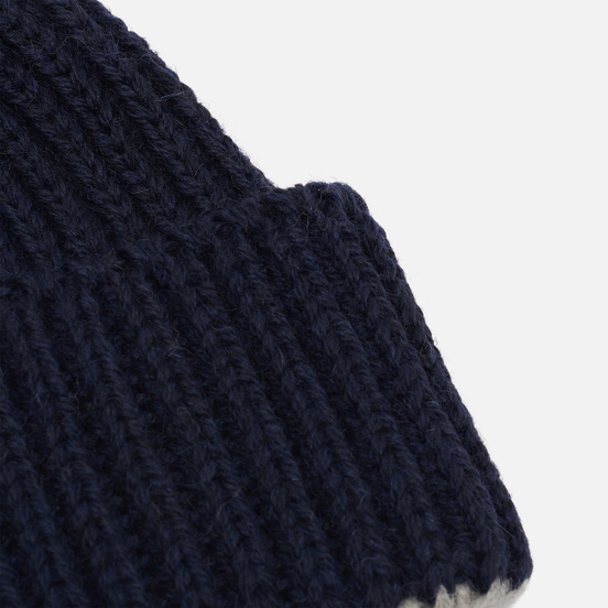 Шапка Universal Works Short Watch British Wool/Alpaca Navy