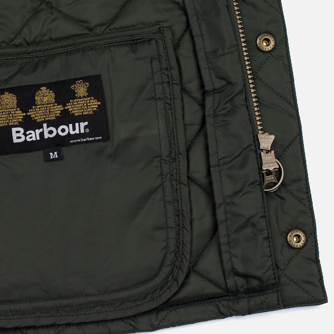 Barbour Мужская стеганая куртка Canterdale