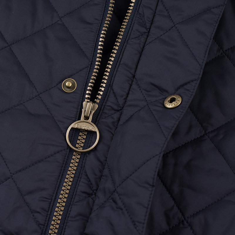 barbour canterdale navy