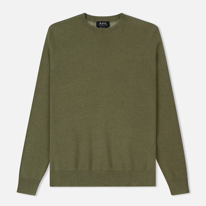 Мужская толстовка A.P.C. Pull Cia Heather Khaki